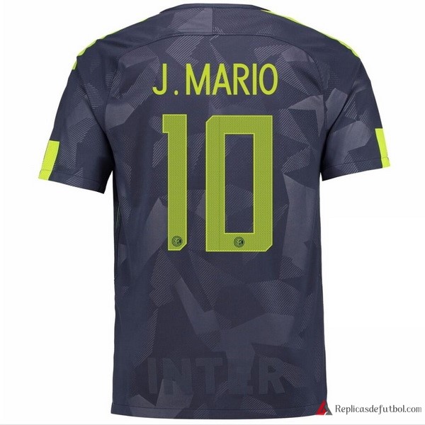 Camiseta Inter Tercera equipación J.Mario 2017-2018
